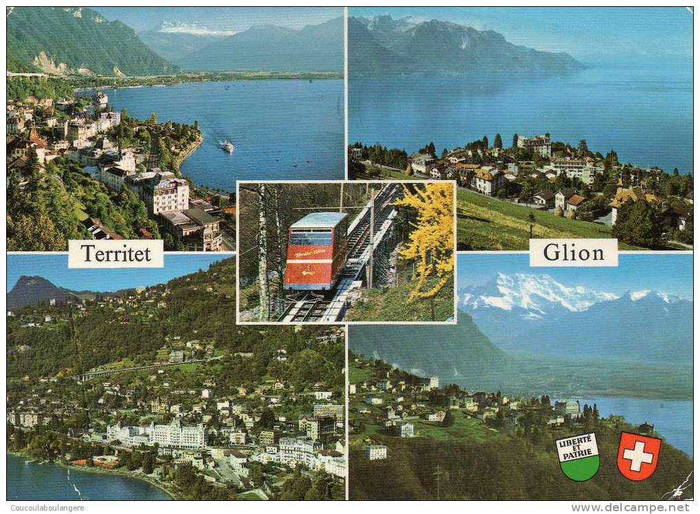 TERRITET - GLION (SUISSE) - Ilanz/Glion