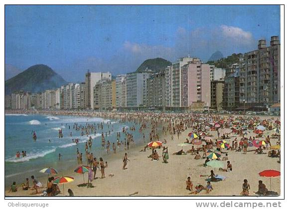 RIO Et Le PAIN De SUCRE  PLAYA DE COPACABANA  VARIG ANIMATION - Copacabana