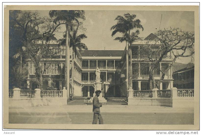 Real Photo  Government House Port Louis No Postcard Back Dos Non Carte Postale - Maurice