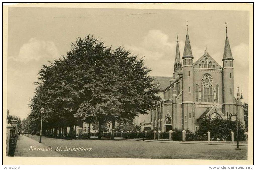 Alkmaar. St. Josephkerk. Elfa.No.17. Onbeschreven. - Alkmaar