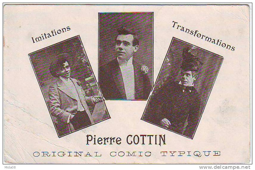PIERRE COTTIN. IMITATIONS. TRANSFORMATIONS. ORIGINAL COMIC TYPIQUE. - Cabarets