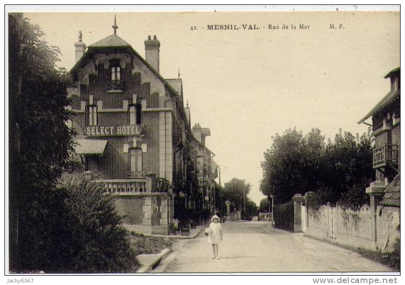 MESNIL-VAL  - Rue De La Mer - Mesnil-Val