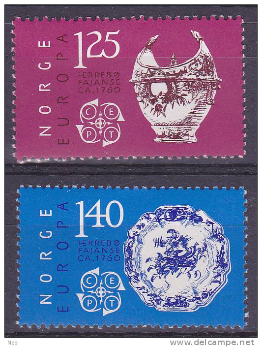 EUROPA - CEPT - Michel - Noorwegen - 1976 - Nr 724/25 -  MNH** - Cote 1,50€ - 1976