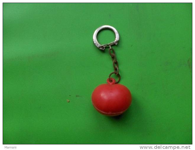 Porte Clef Forme Pomme Coloris Rouge- - Porte-clefs