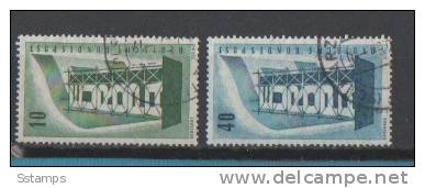 A-182  EUROPA CEPT 1956 GERMANIA USED - 1956