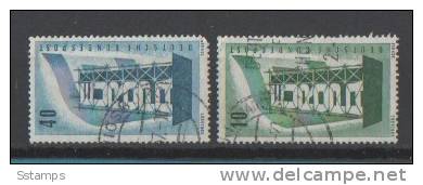 A-182  EUROPA CEPT 1956 GERMANIA USED - 1956