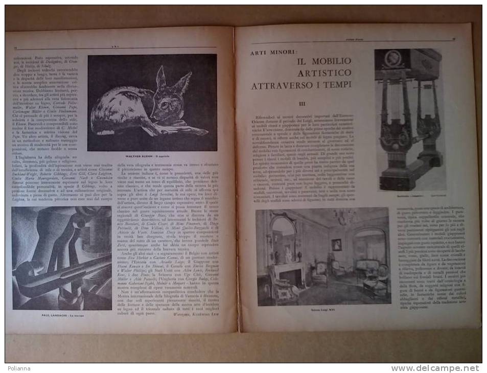 PD/3 Abc Rivista D´Arte N.3 1937/Francesco Messina/A.Caffassi/Jan Steen/Mobilio Artistico: Liberty, Deco - Arte, Diseño Y Decoración