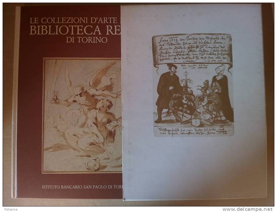 PD/25 COLLEZIONI D´ARTE BIBLIOTECA REALE TORINO Ist. B. S.Paolo 1985/ Disegni, Incisioni, Manoscritti - Arte, Antigüedades