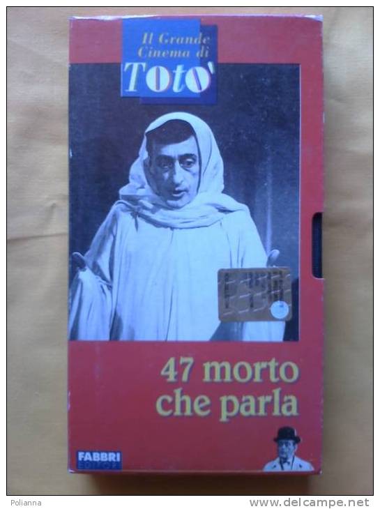 PD/34 VHS - IL GRANDE CINEMA DI TOTO´ Fabbri Ed. 47 MORTO CHE PARLA Di Bragaglia /Pampanini, Maggio, Benetti... - Comedy