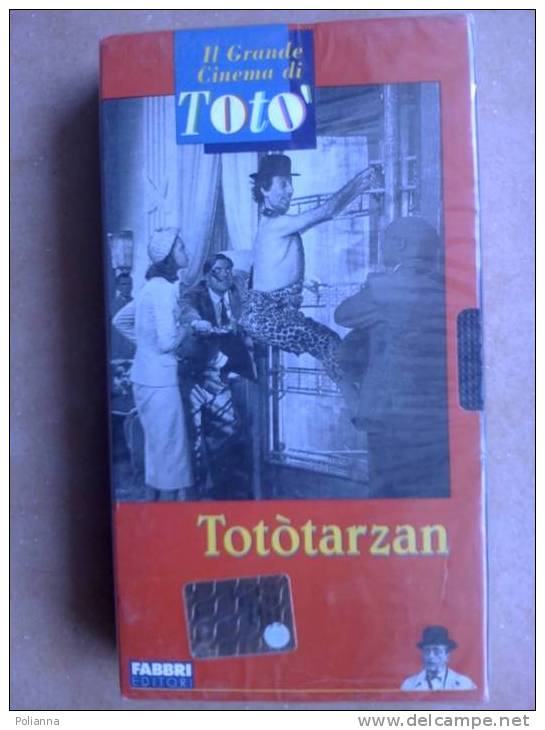 PD/42 VHS - IL GRANDE CINEMA DI TOTO´ Fabbri Ed. TOTO´TARZAN Di Mattioli /Buferd, Castellani, Buazzelli... - Comedy