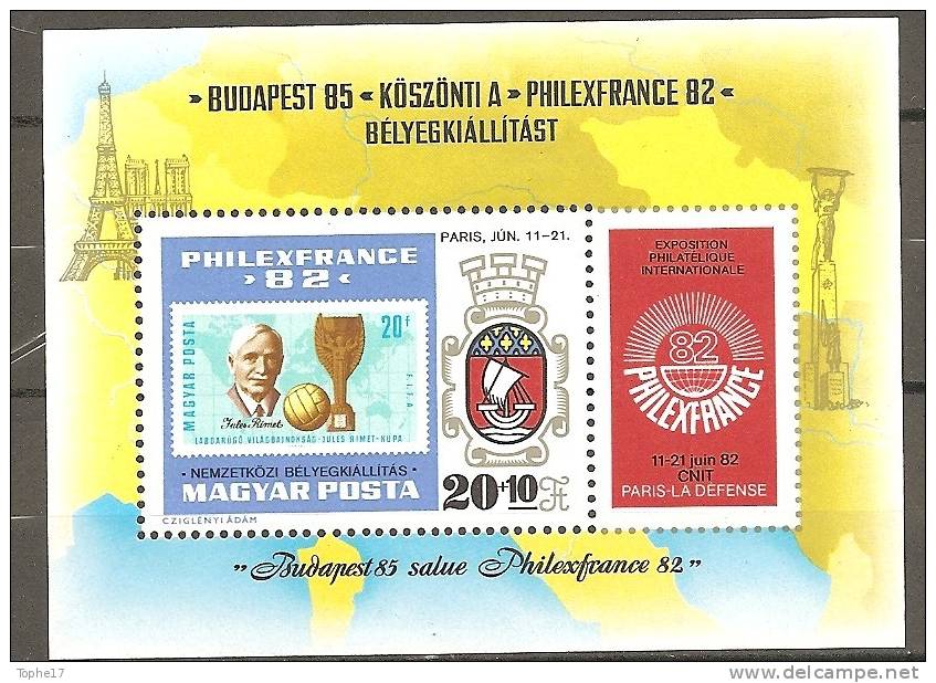 18 - Hongrie - 1982 - Y&T  Bloc 160 -   Neuf ** - Unused Stamps