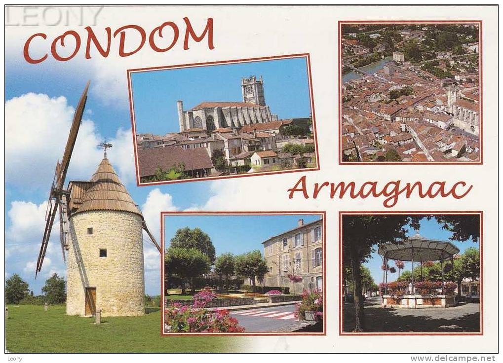 CPM De CONDOM (32) - Cathédrale Saint Pierre - Cloître Et Les Vieux Hôtels - Condom