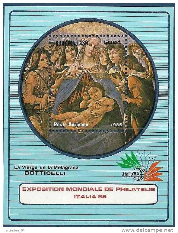 1985 BURKINA FASO BF 32** Botticelli - Burkina Faso (1984-...)