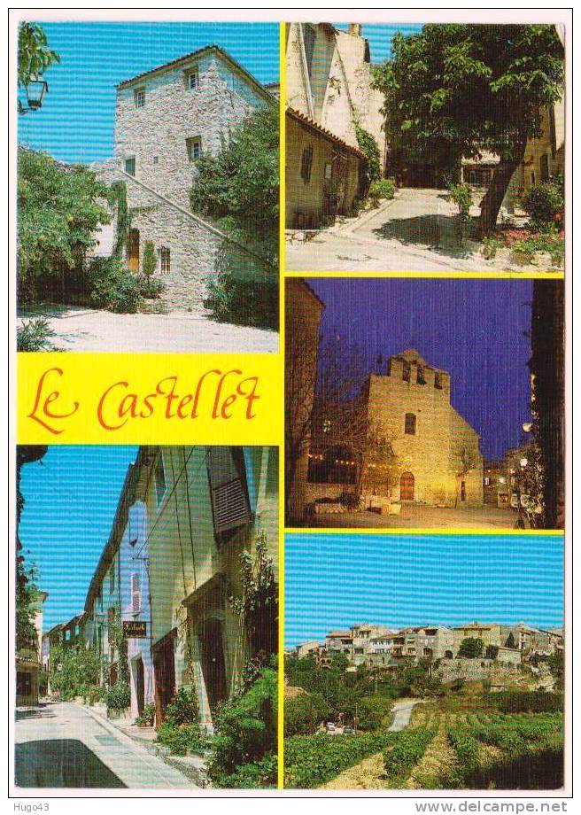 (RECTO/VERSO) LE CASTELLET - MULTIVUES - Le Castellet
