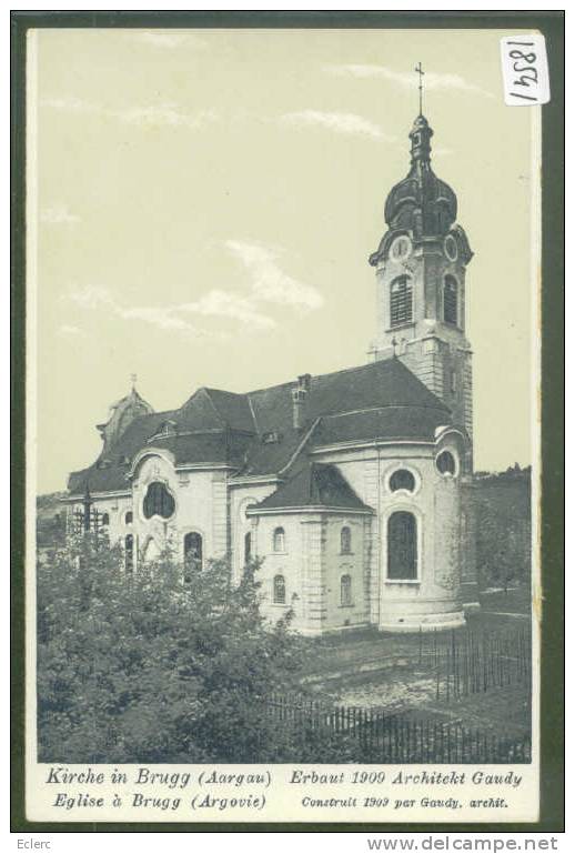 KIRCHE IN BRUGG   - TB - Brugg