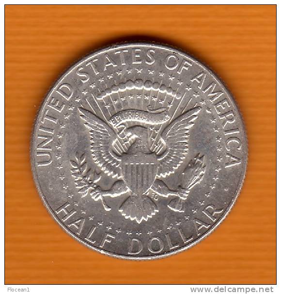 **** USA  - ETATS-UNIS  - HALF DOLLAR 1969 KENNEDY - ARGENT - SILVER **** EN ACHAT IMMEDIAT !!! - 1964-…: Kennedy