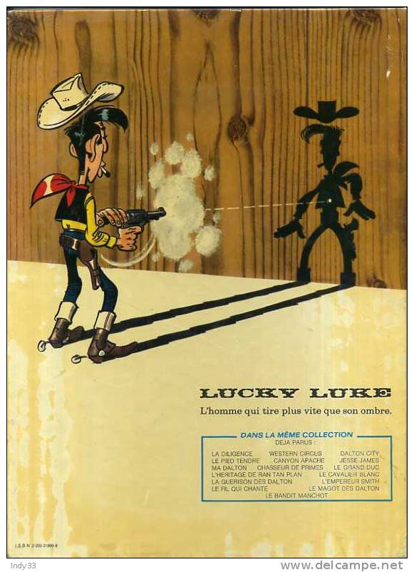 - LUCKY LUKE . LE BANDIT MANCHOT . DARGAUD EDITEUR  1981 - Lucky Luke