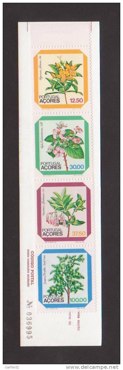 Portugal / Acores 1983 , Scott # 338/41 , Booklet - Postfrisch / MNH / ** - Ongebruikt