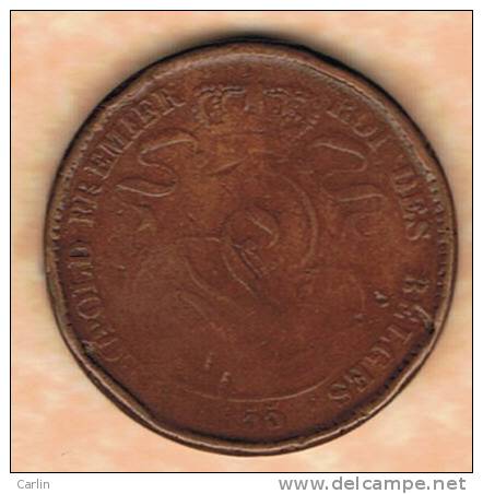 Léopold Ier 10 Centimes 1855. Morin : N°66 - 10 Centimes