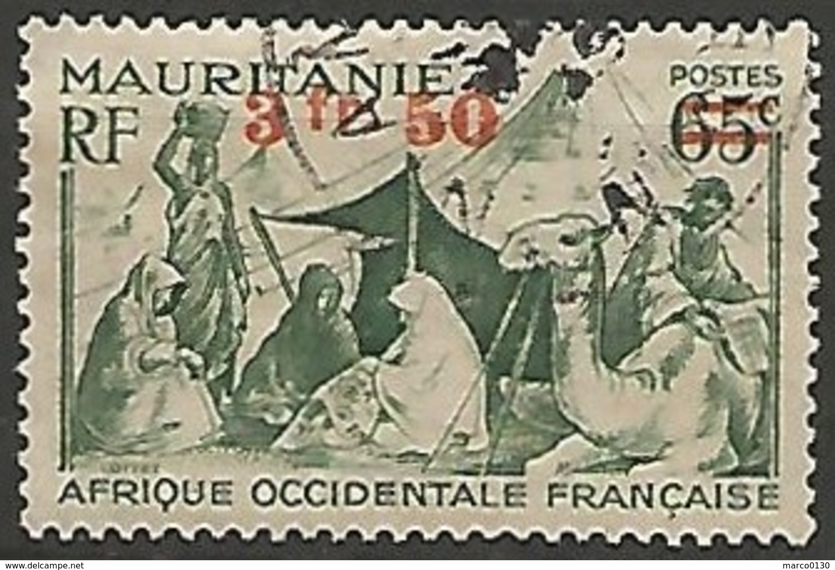 MAURITANIE N° 133 OBLITERE - Usati