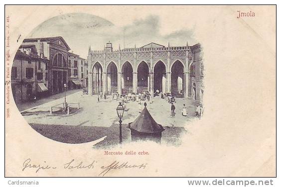 Imola(Bologna)-Mercato Delle Erbe-1901 - Imola
