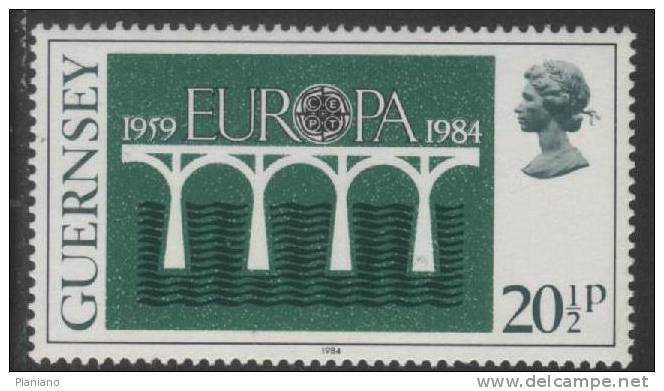 PIA  -  GUERNSEY -  1984  :  Europa  (Yv  286-87) - 1984