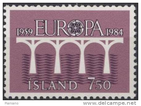 PIA  -  ISLANDA  -  1984  :  Europa  (Yv  567-68) - 1984