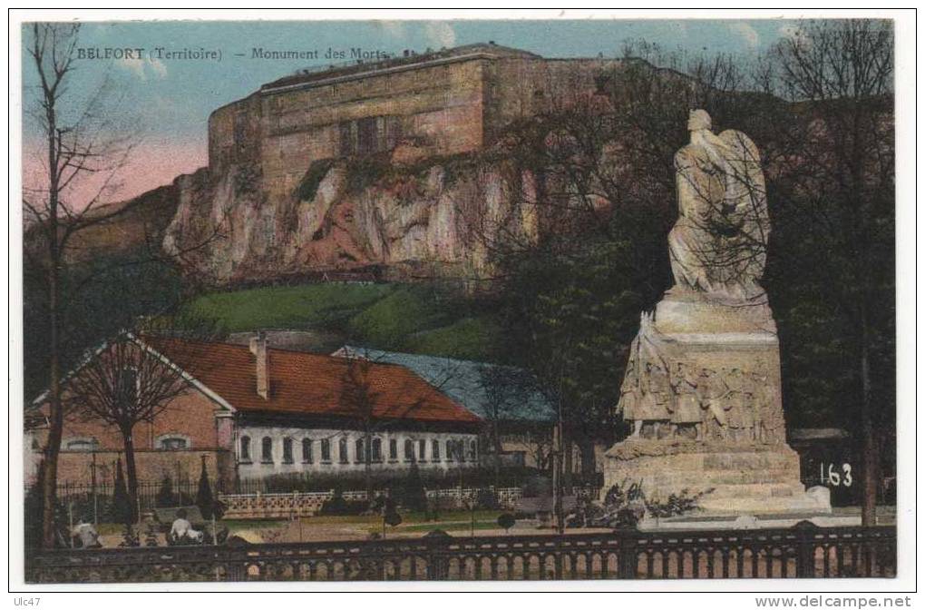 - BELFORT (Territoire) - Monument Des Morts - Scan Verso - - Belfort – Le Lion