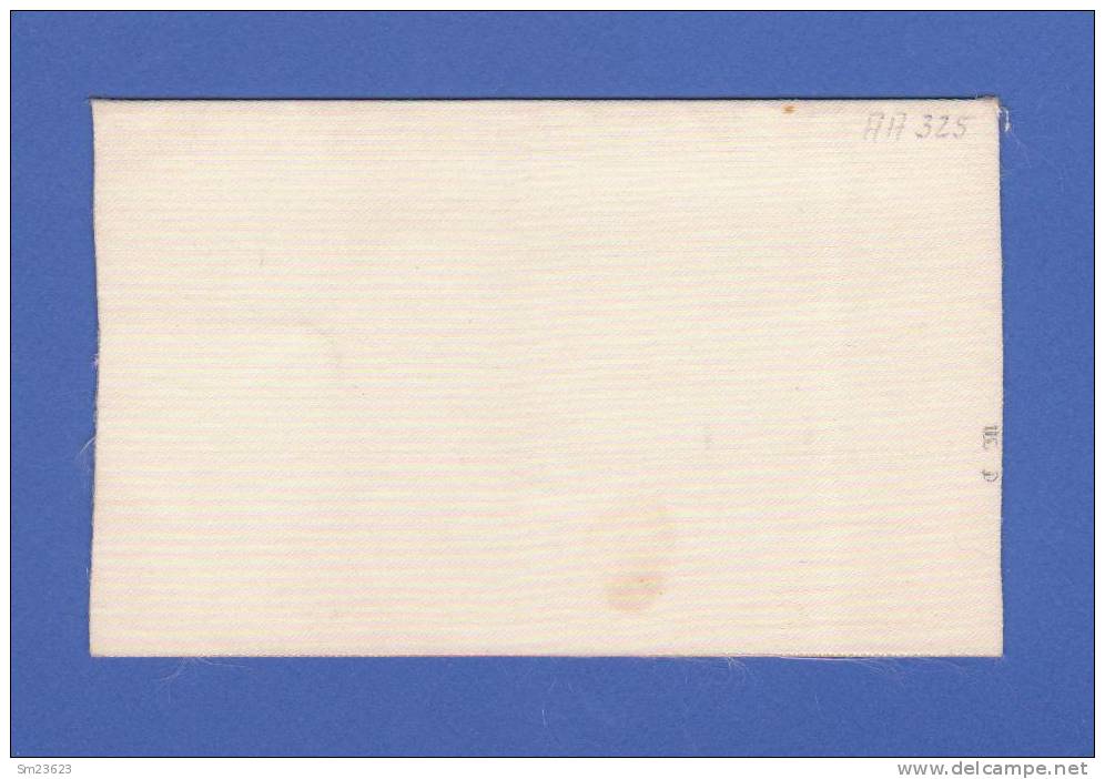 Postkarte Mit Stoff Bezogen - (AA325)  Blumen - - Other & Unclassified