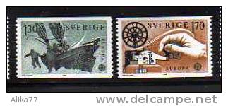 SUEDE      Neuf **       Y. Et T.  N° 1040 / 1041       Cote: 4,50 Euros - Unused Stamps