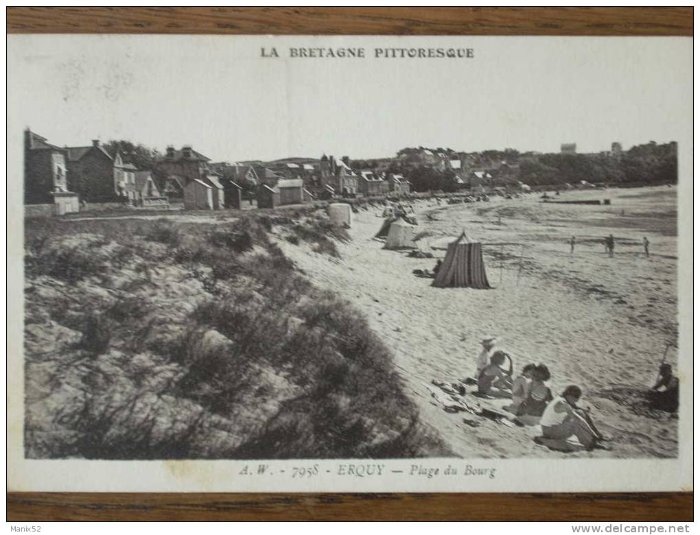 22 - ERQUY - Plage Du Bourg. - Erquy