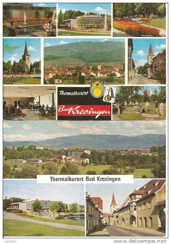 Bad Krozingen, 2 Ansichtskarten - Bad Krozingen