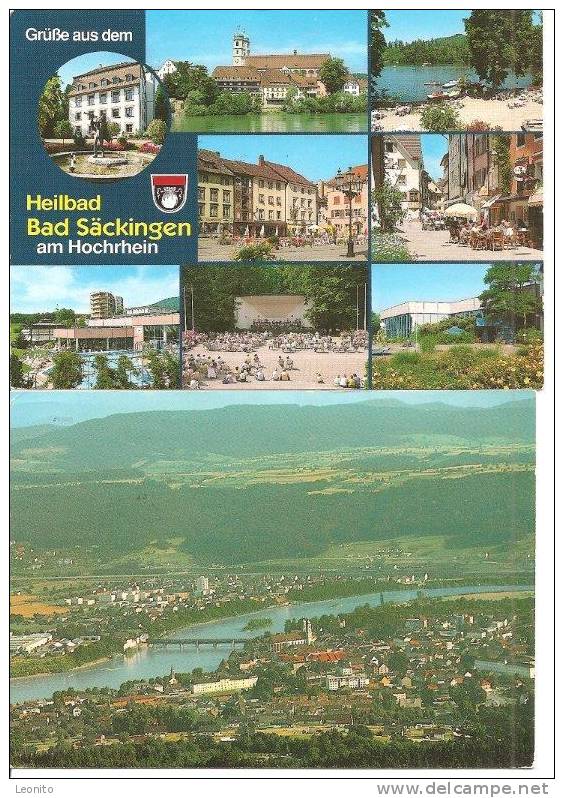 Bad Säckingen Hochrhein, 2 Ansichtskarten - Bad Säckingen
