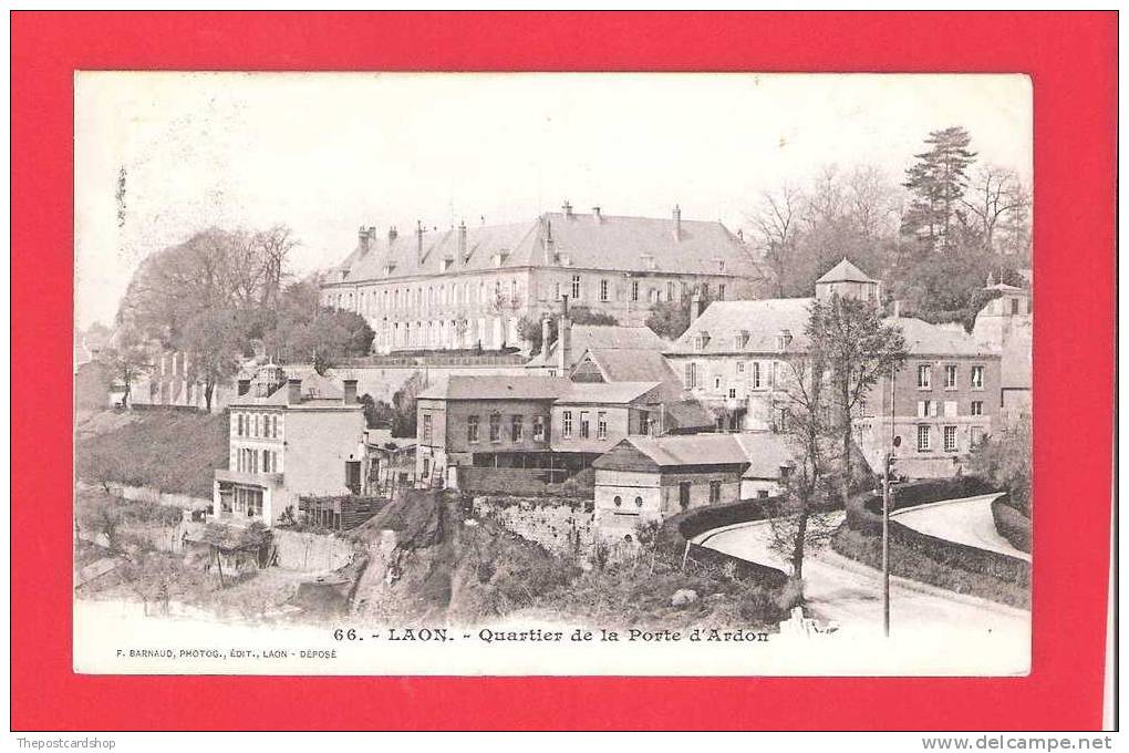 CPA 02 AISNE LAON QUARTIER DE LA PORTE D'ARDON No66 MORE CHEAP FRANCE LISTED FOR SALE - Laon