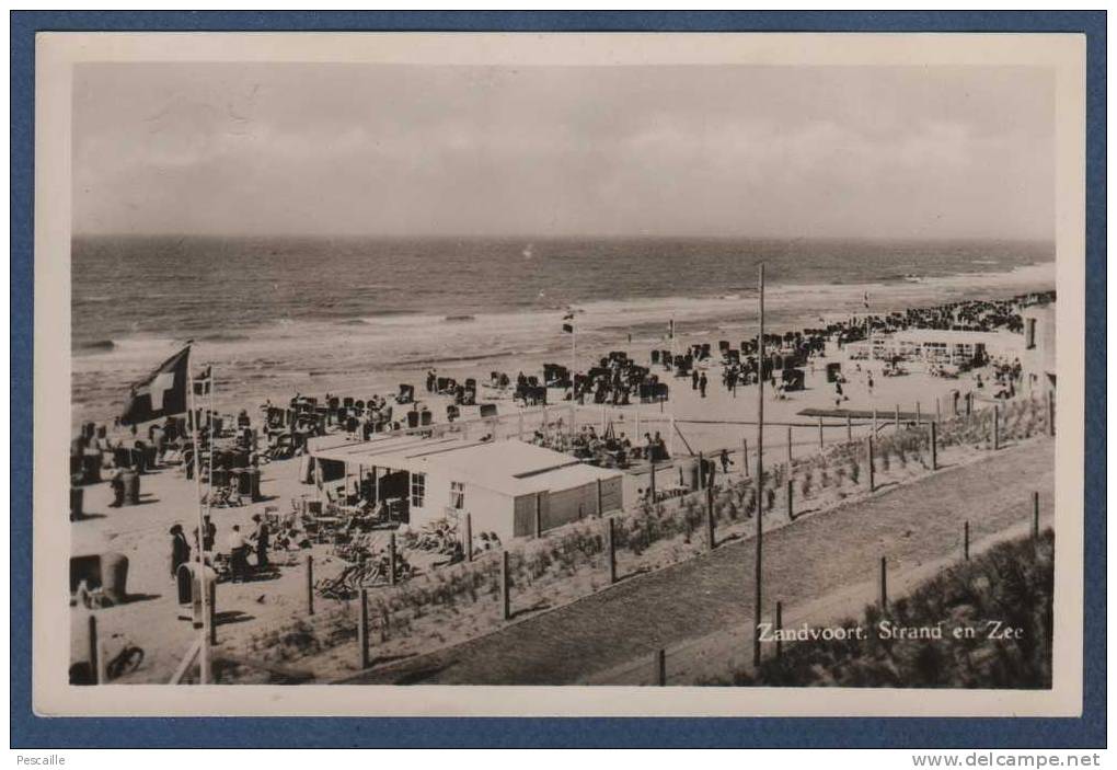 NOORD-HOLLAND - CP ZANDVOORT - STRAND EN ZEE - ANIMATION - HEMO N° 217 - 1952 - Zandvoort