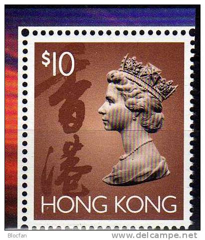 Eröffnung Olympiade 1996 Hongkong 667, Block 43 ** Plus O 17€ Queen Elisabeth II. Sheet From HONG KONG - Blocks & Sheetlets