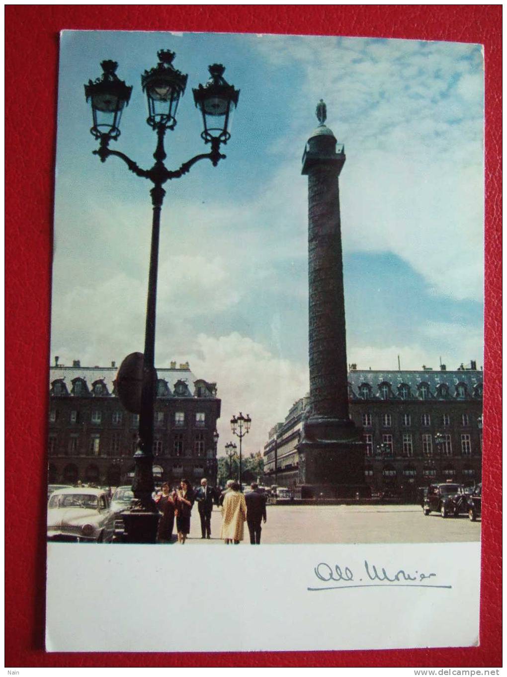 PHOTOGRAPHES - MONIER - PARIS - PLACE VENDOME - + CACHET ... - Monier