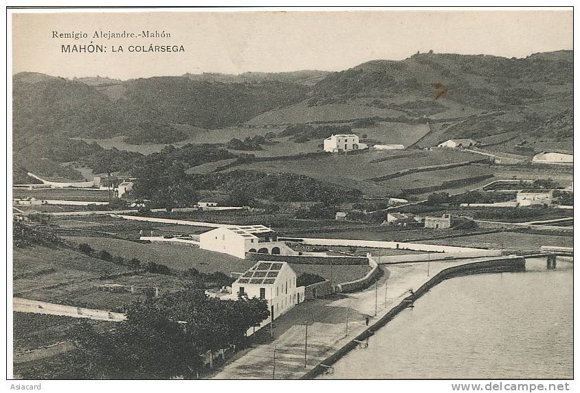 Mahon  La Colarsega  Remigio Alejandre  Hauser Y Menet - Menorca