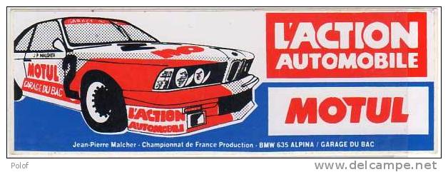 L' ACTON AUTOMOBILE "MOTUL" (18385) - Stickers