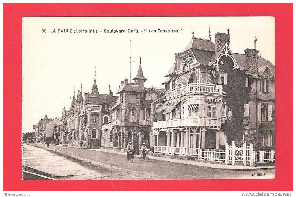 CPA 44 La Baule Les Villas Du Boulevard Darlu LES FAUVETTES MORE CHEAP FRANCE LISTED FOR SALE - La Baule-Escoublac