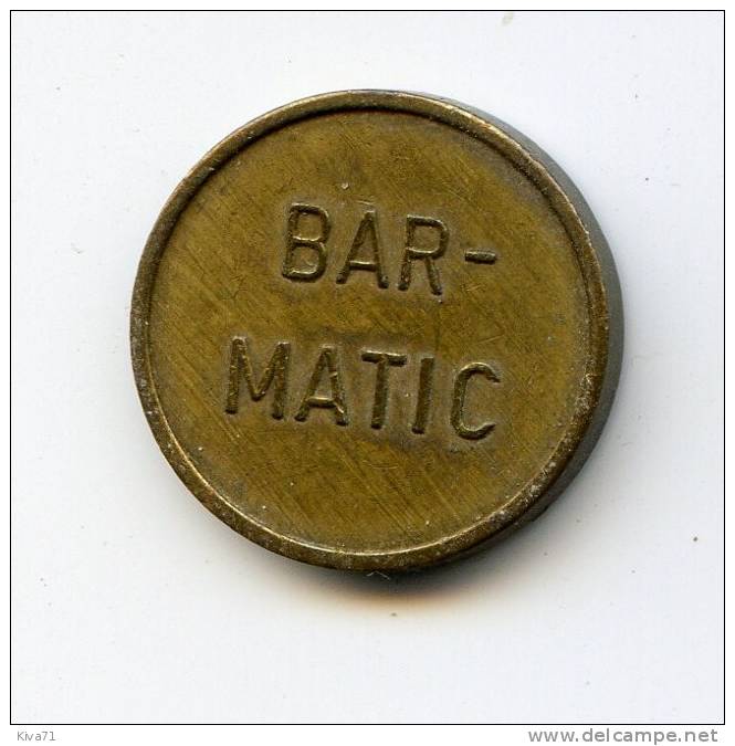 Jeton "BAR MATIC" - Professionnels / De Société