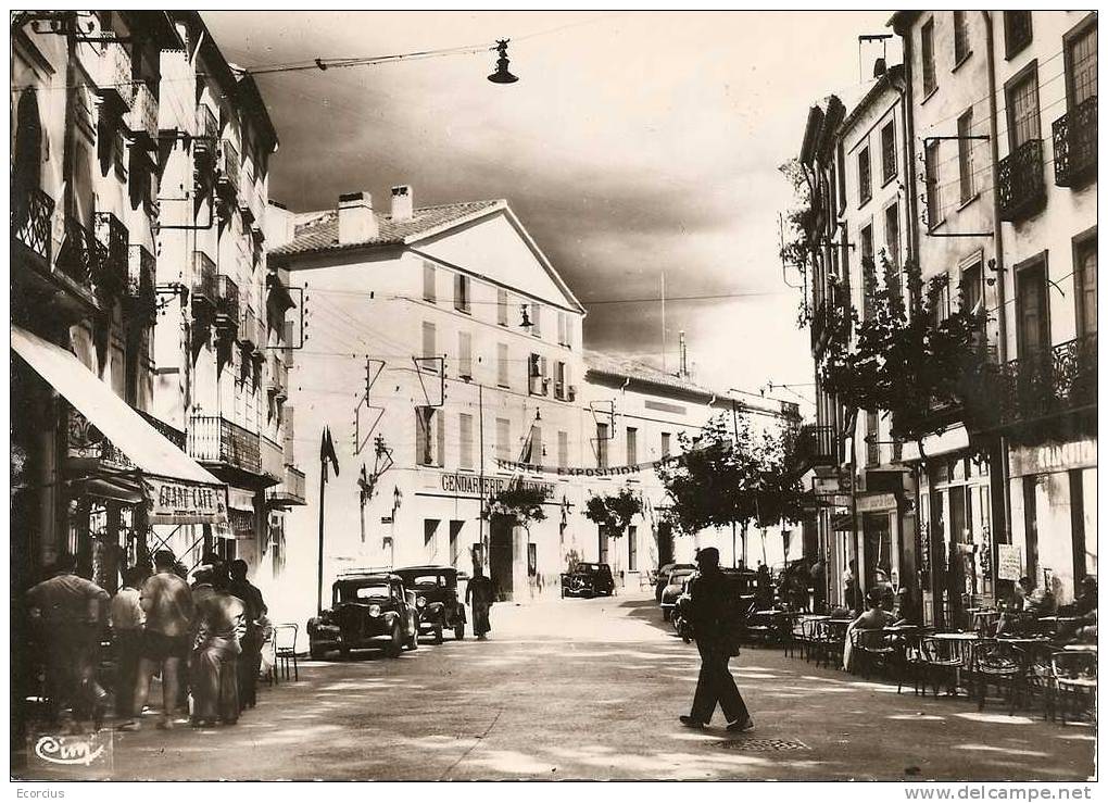 CPSM - 66 - CERET - BOULEVARD MARECHAL JOFFRE . - Ceret