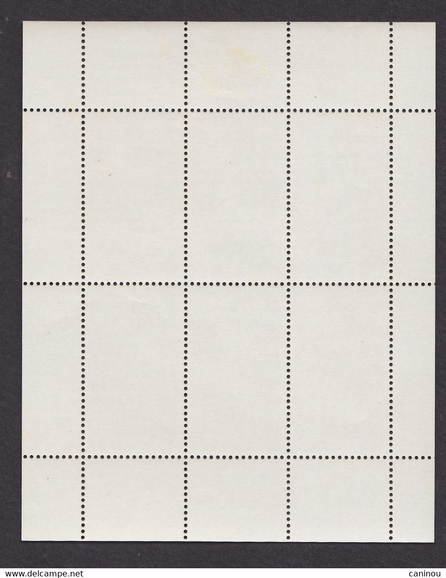 NOUVELLE-ZELANDE  POUR ENFANCE TENNIS 1972 Y&T BLOC - FEUILLET 32 - Blocks & Sheetlets