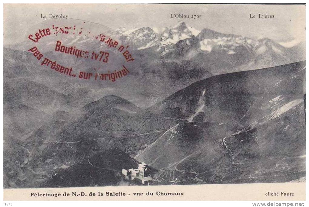 CpG1003 - Pélerinage De N.D. De La Salette - Vue De CHAMOUX - (73 - Savoie) - Chamoux Sur Gelon