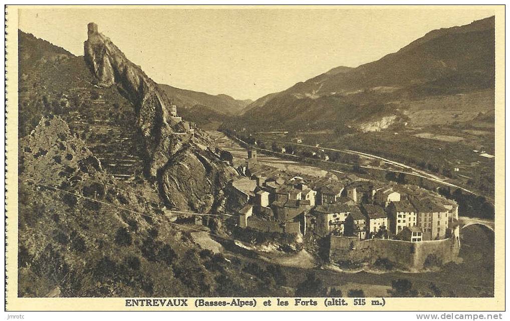 CPA    Entrevaux Et Les Forts  (1515) - Autres & Non Classés