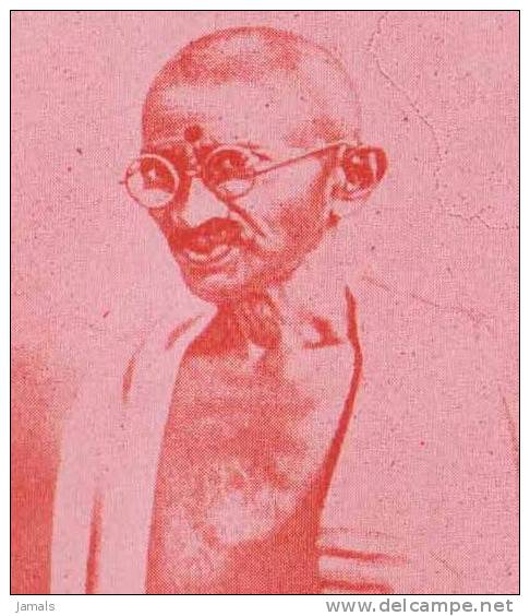 Mahatma Gandhi, Flag, Wedding Card, India - Mahatma Gandhi