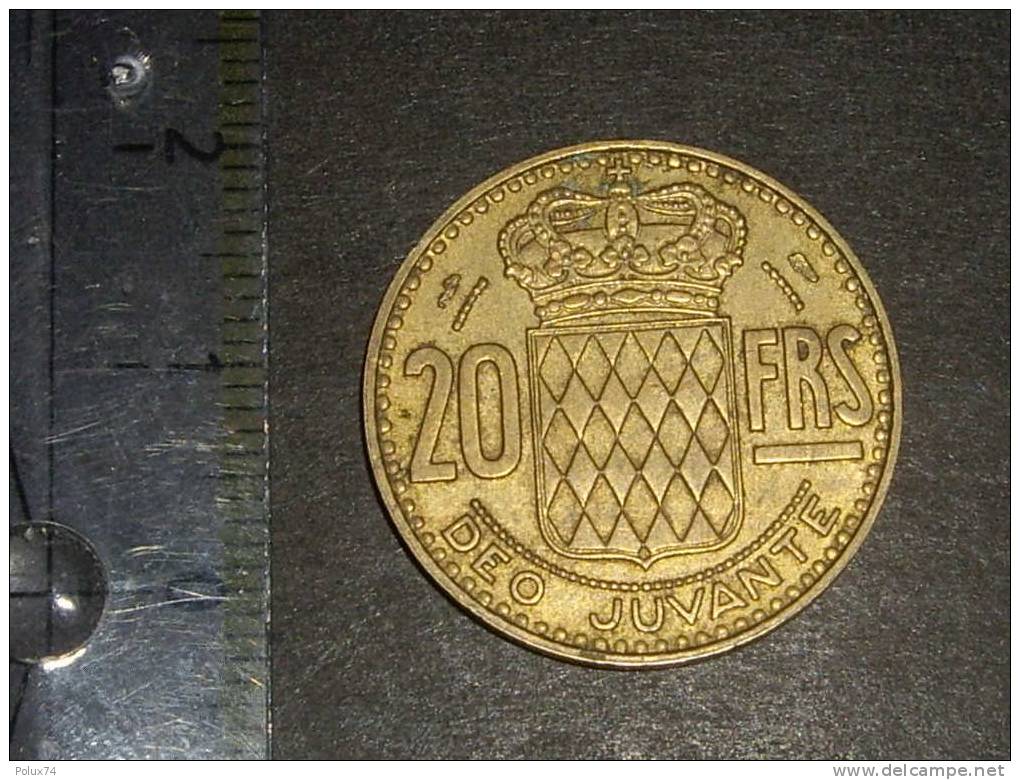 MONACO  -20 Francs -1951 - 1949-1956 Anciens Francs
