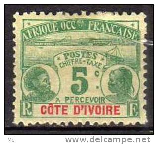 Côte D´Ivoire Taxe N° 1 Luxe ** - Oblitérés