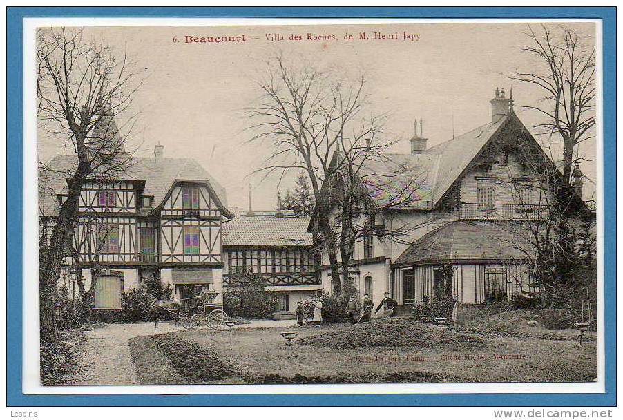 90 - BEAUCOURT --  Villa Des Roches De M. Henri Japy - Beaucourt