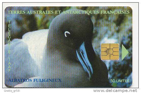 TAAF - TAAF-14a Grey Albadros, Moreno Logo Near The Corner, 12/97 , %1500ex, Mint - TAAF - French Southern And Antarctic Lands
